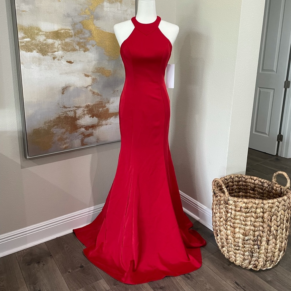 Red Jovani Gown